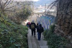 Camino de les Hortes (escalerillas), hacia Olesa de Montserrat