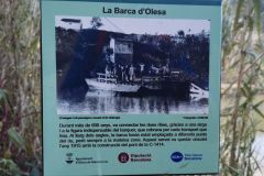 Localización de la Barca d'Olesa (transbordador)